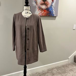 TALBOTS TAUPE JACKET 12P NWT